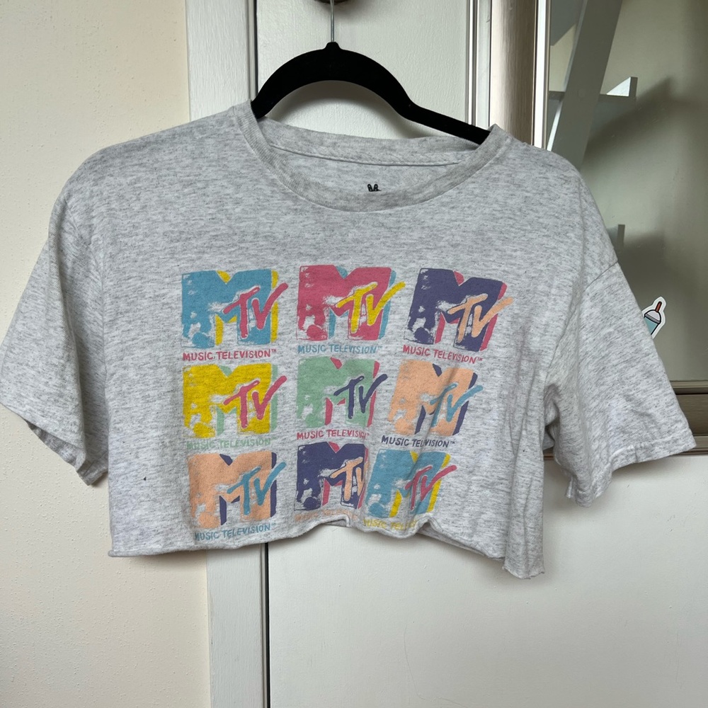 MTV cropped t-shirt
